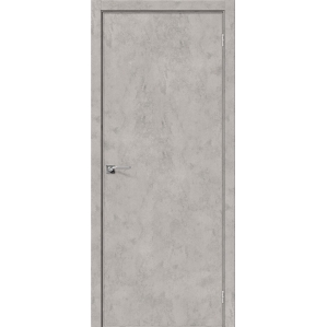 Дверь межкомнатная NEXT-Z (50AL)/ Grey Art + замок WC (ALUM кромка с 4-х сторон)..